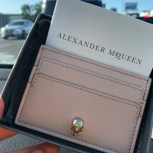 Brand New Alexander McQueen Card Wallet
